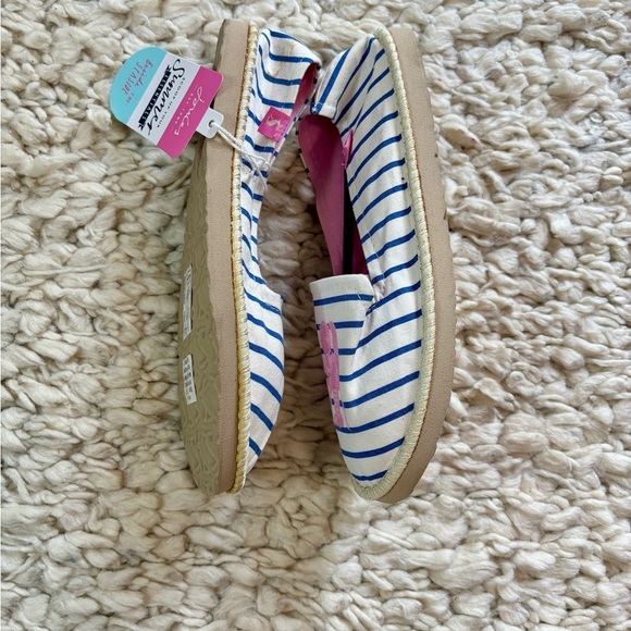 Joules Slip-on loafers nautical - Blue and Pink women’s 7 - Picture 3 of 8
